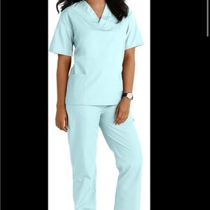 Aqua Empire Trend Premium Medical Scrubs Set - Stylish & Comfortable